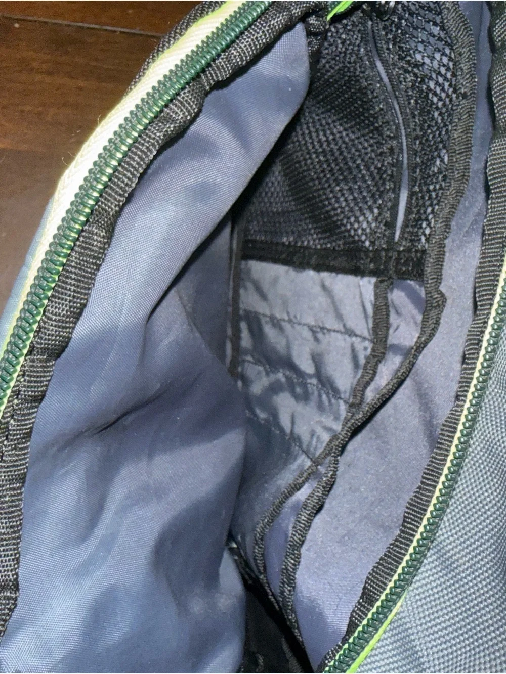 adidas Men's Gray and Neon Yellow Black Accent Backpack